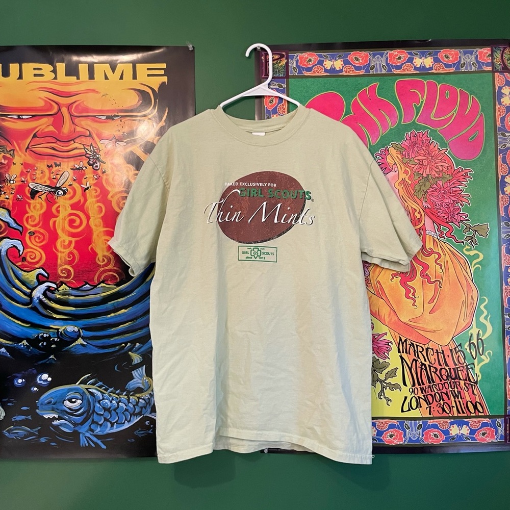 Vintage Girl Scout Cookie Thin Mints T-Shirt